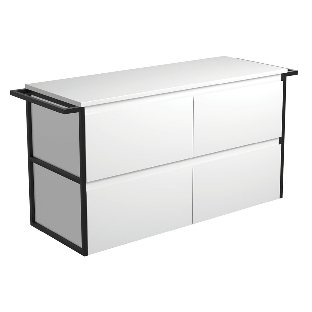 Amato Satin White Cabinet