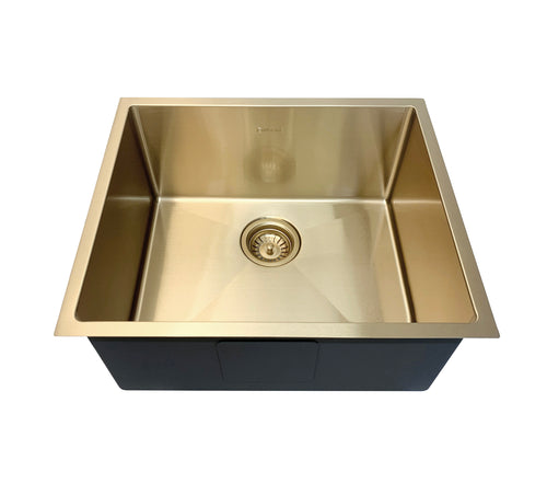 Axon Sink 45S 450x450x220 Brushed Gold