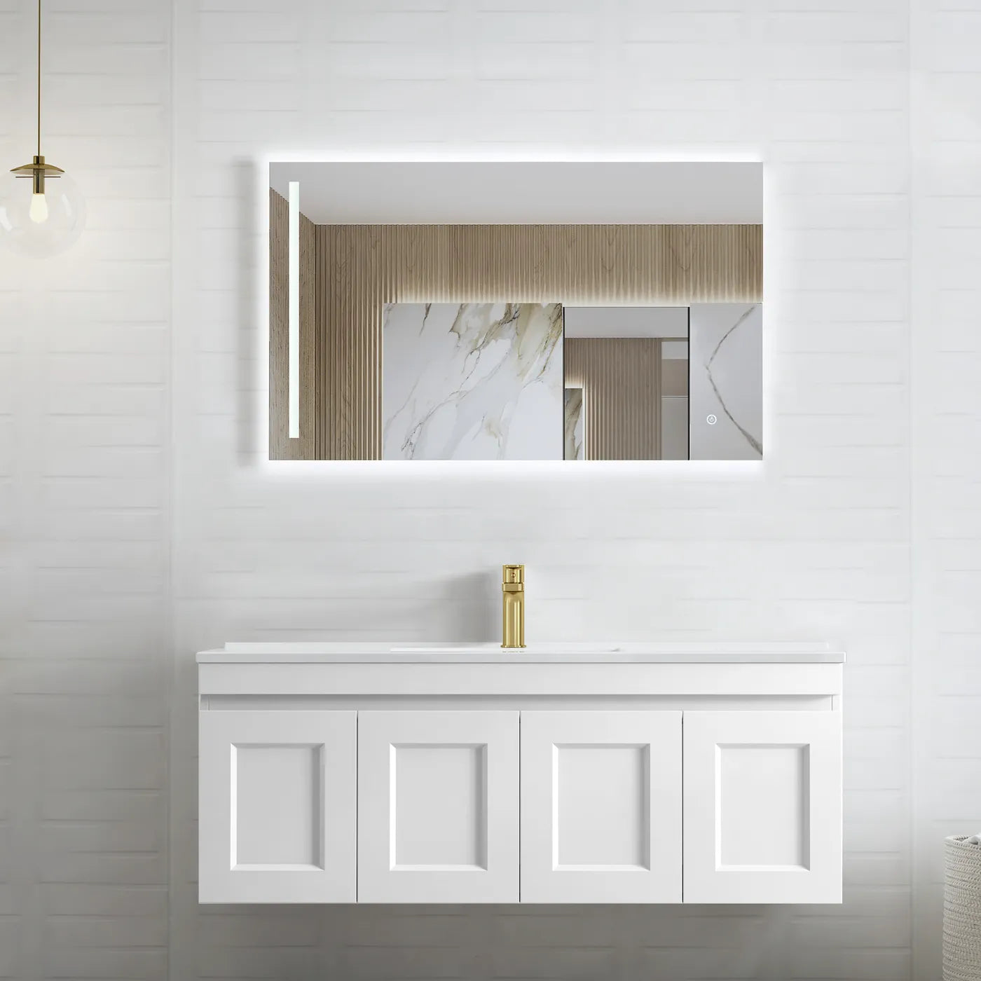 The Hampton Mark II Collection - Satin White - Neche Interiors