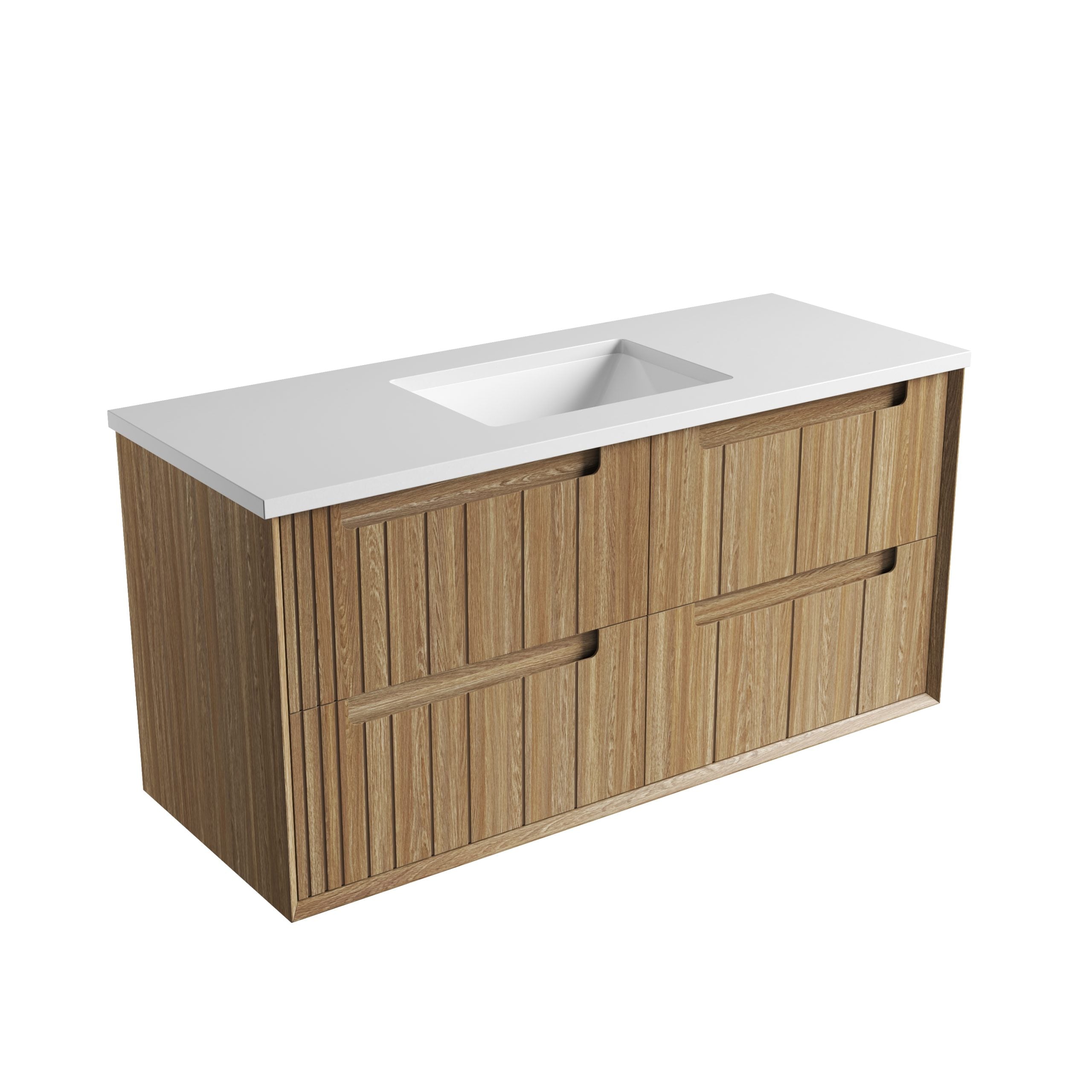 Voulari Framed Wall Hung Vanity - Neche Interiors
