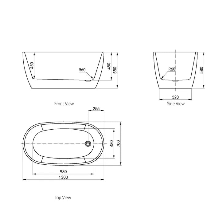 Venus Freestanding Bath - Neche Interiors
