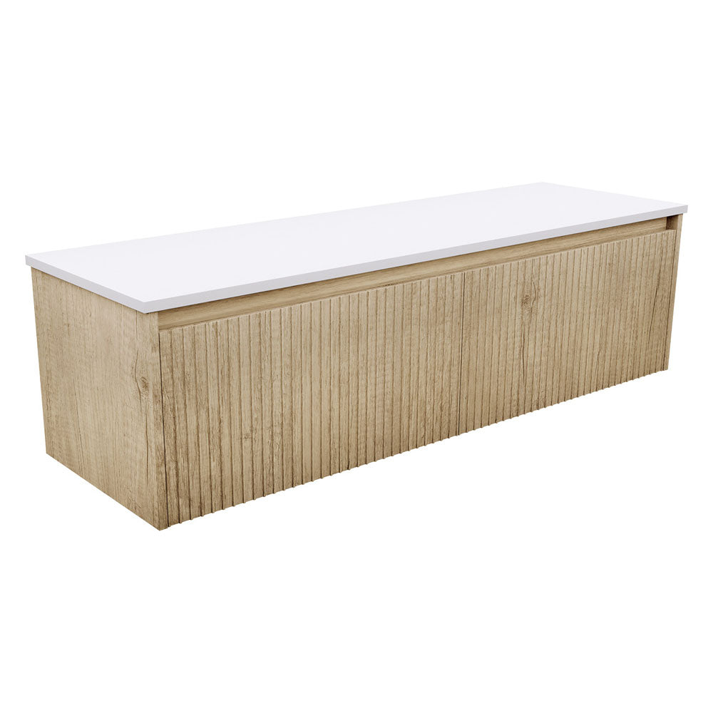 Alina Fluted Scandi Oak Cabinet