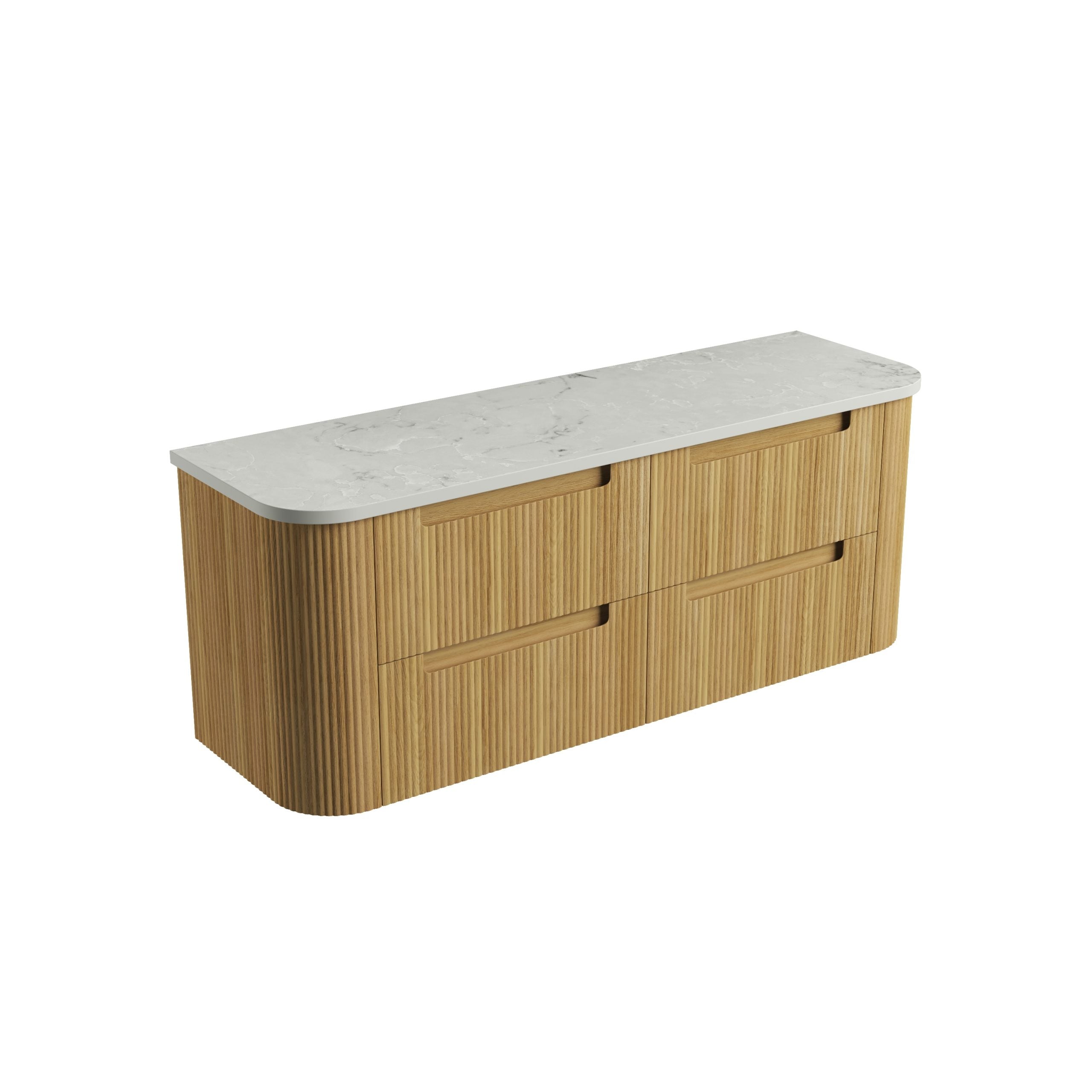 Varcelli Tier Wall Hung Vanity - Neche Interiors