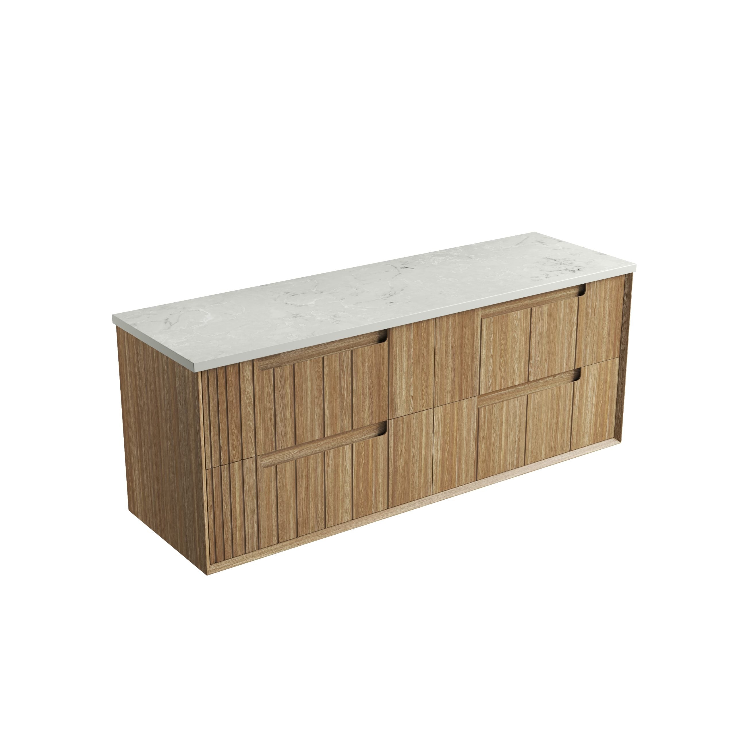 Voulari Framed Wall Hung Vanity - Neche Interiors