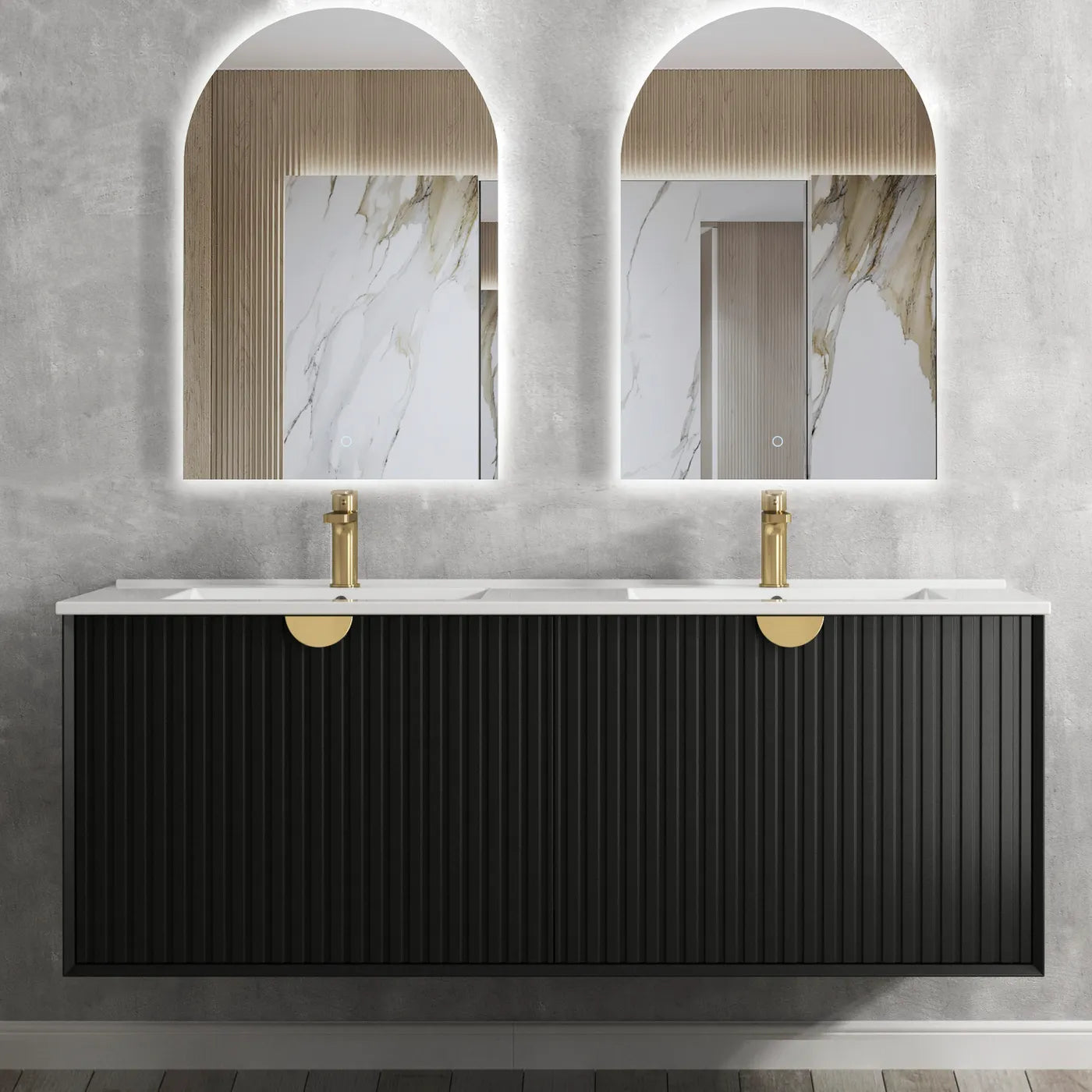 The Marlo Collection - Matte Black - Neche Interiors