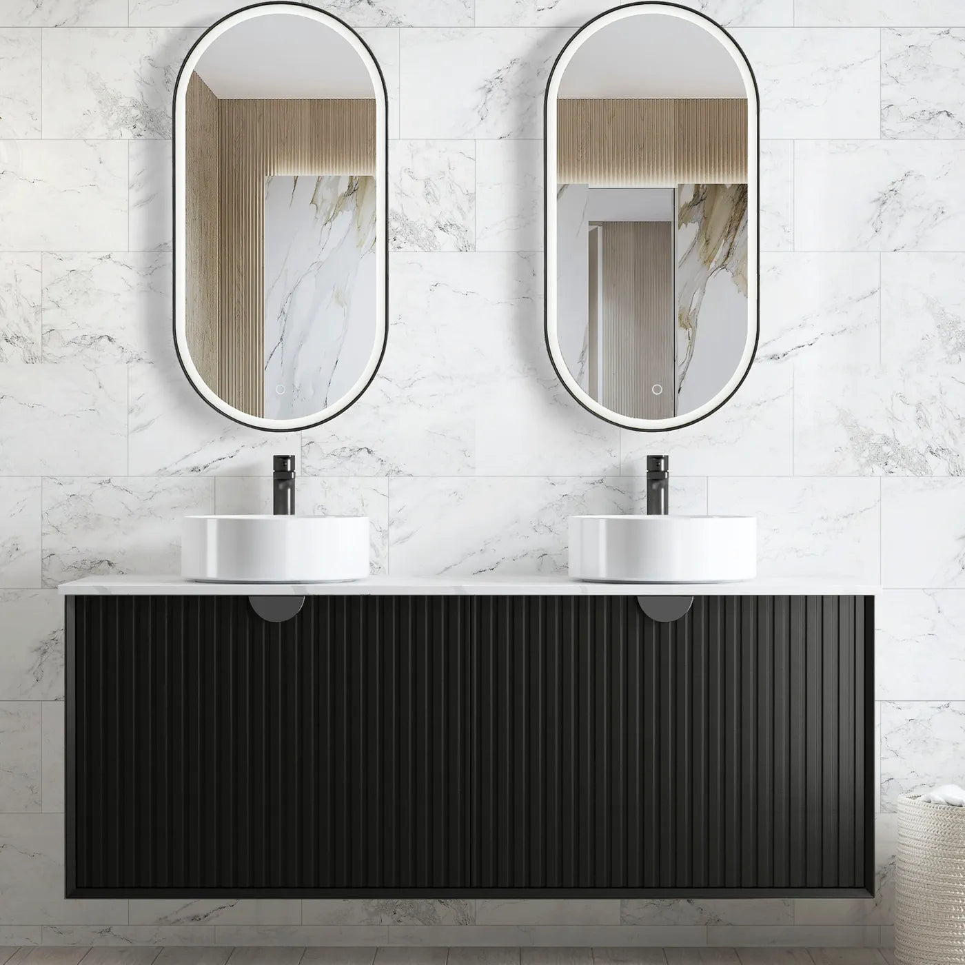 The Marlo Collection - Matte Black - Neche Interiors