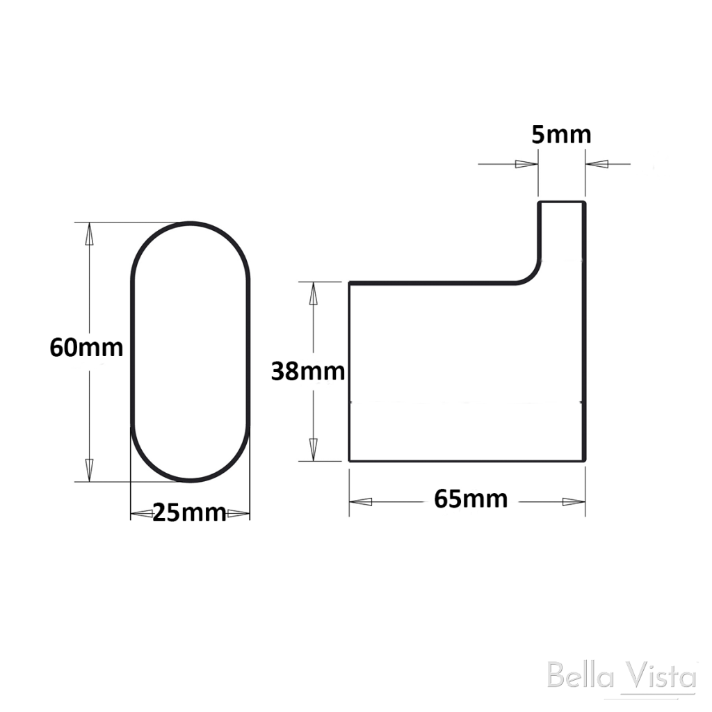 Supra Robe Hook - Neche Interiors