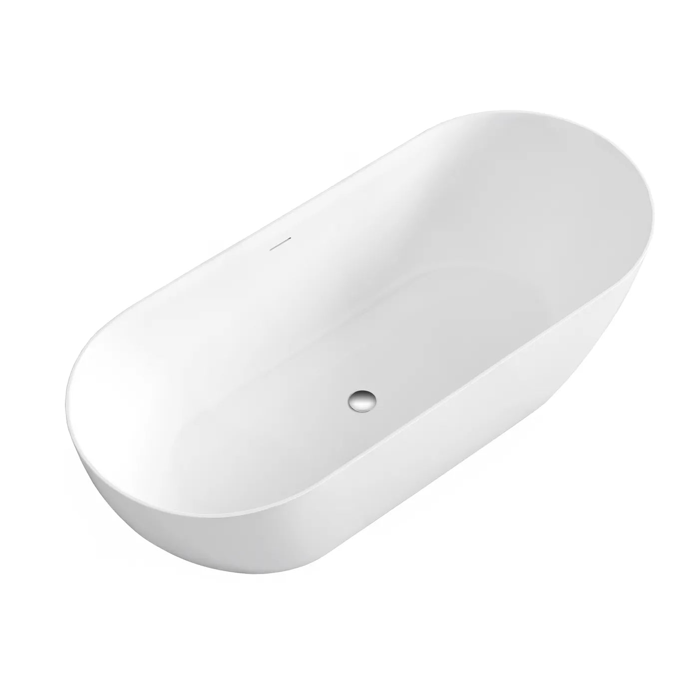 Attica Manolo White Bath with Overflow - Neche Interiors