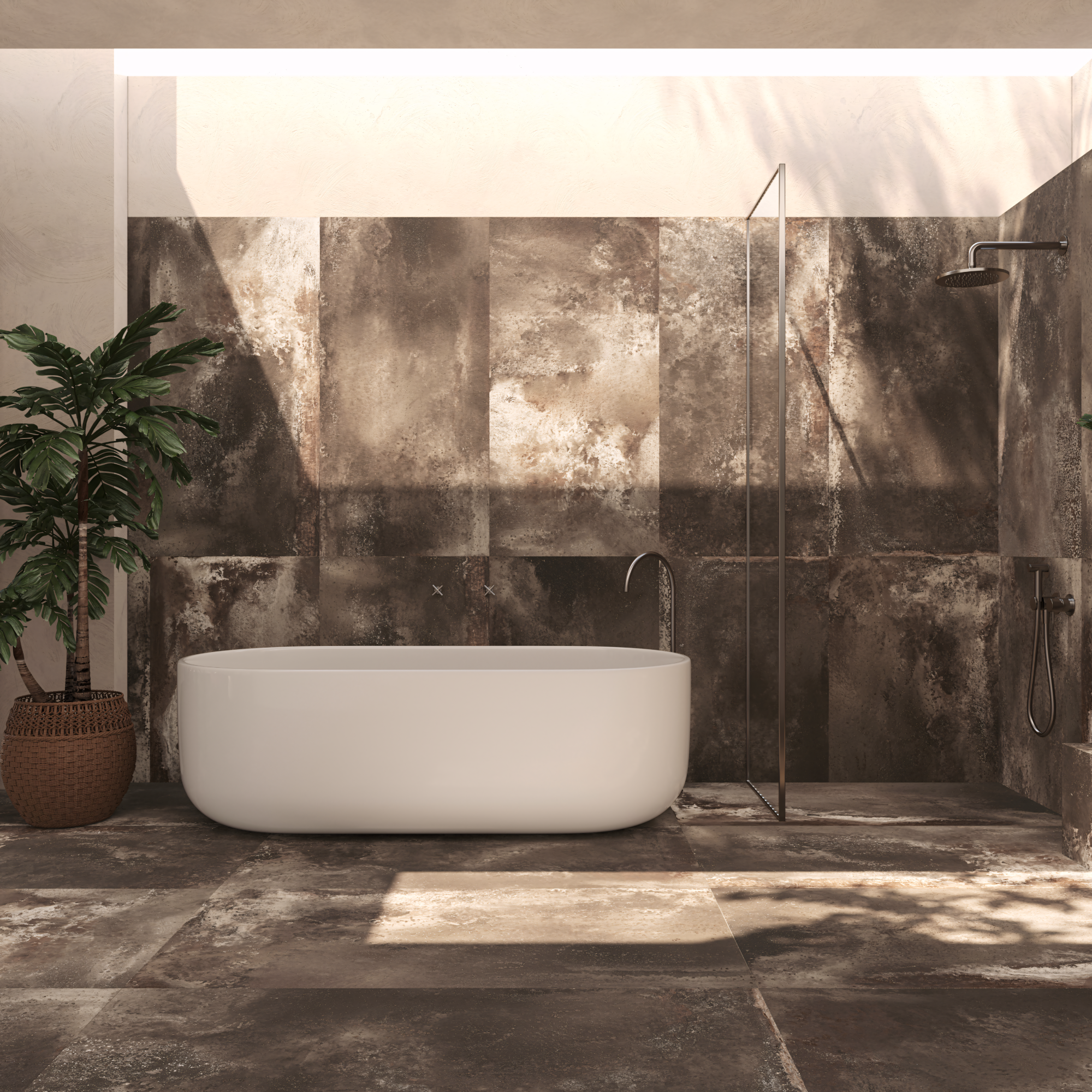 Oxide Metal Porcelain Tile