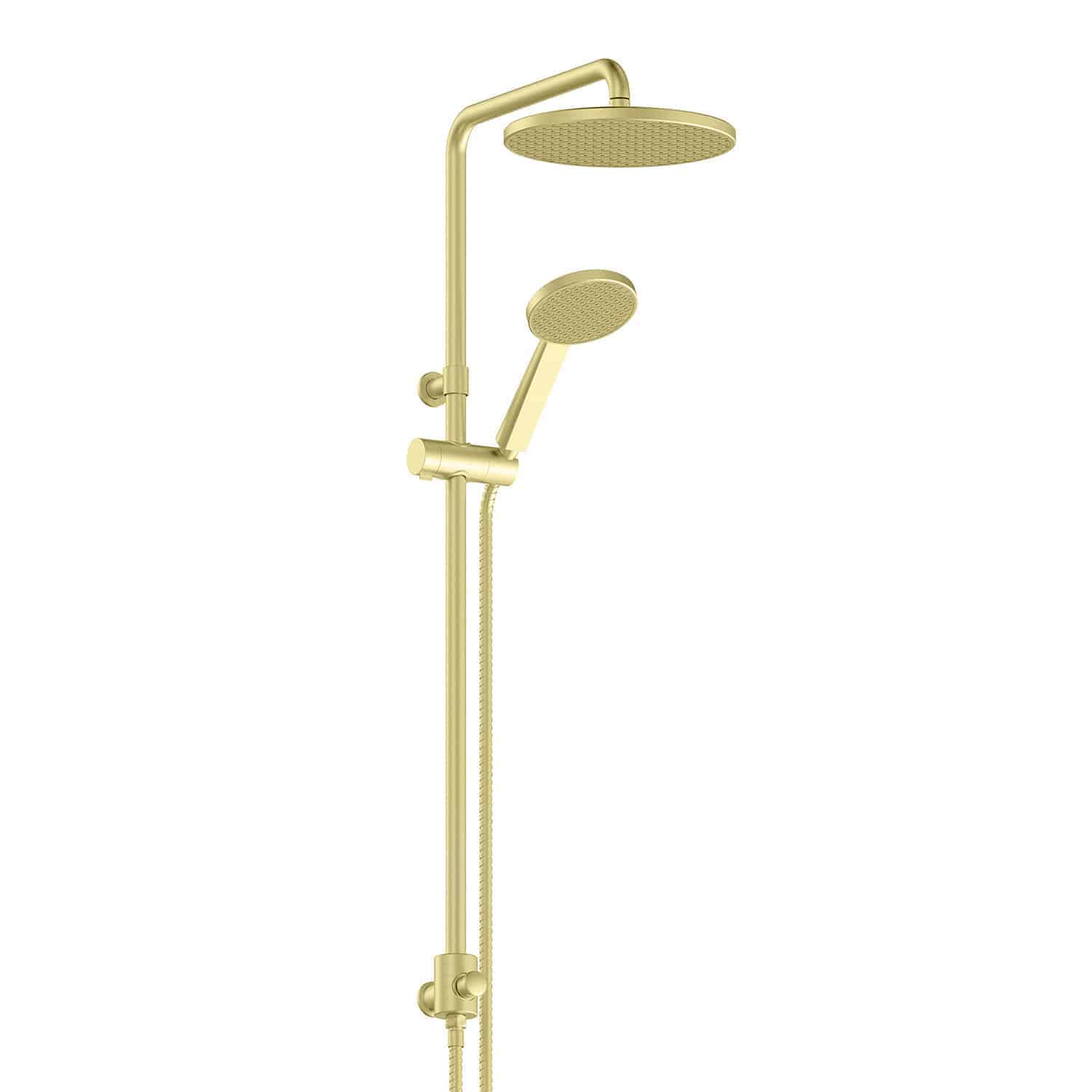 Glide Rainboost Twin Rail Shower