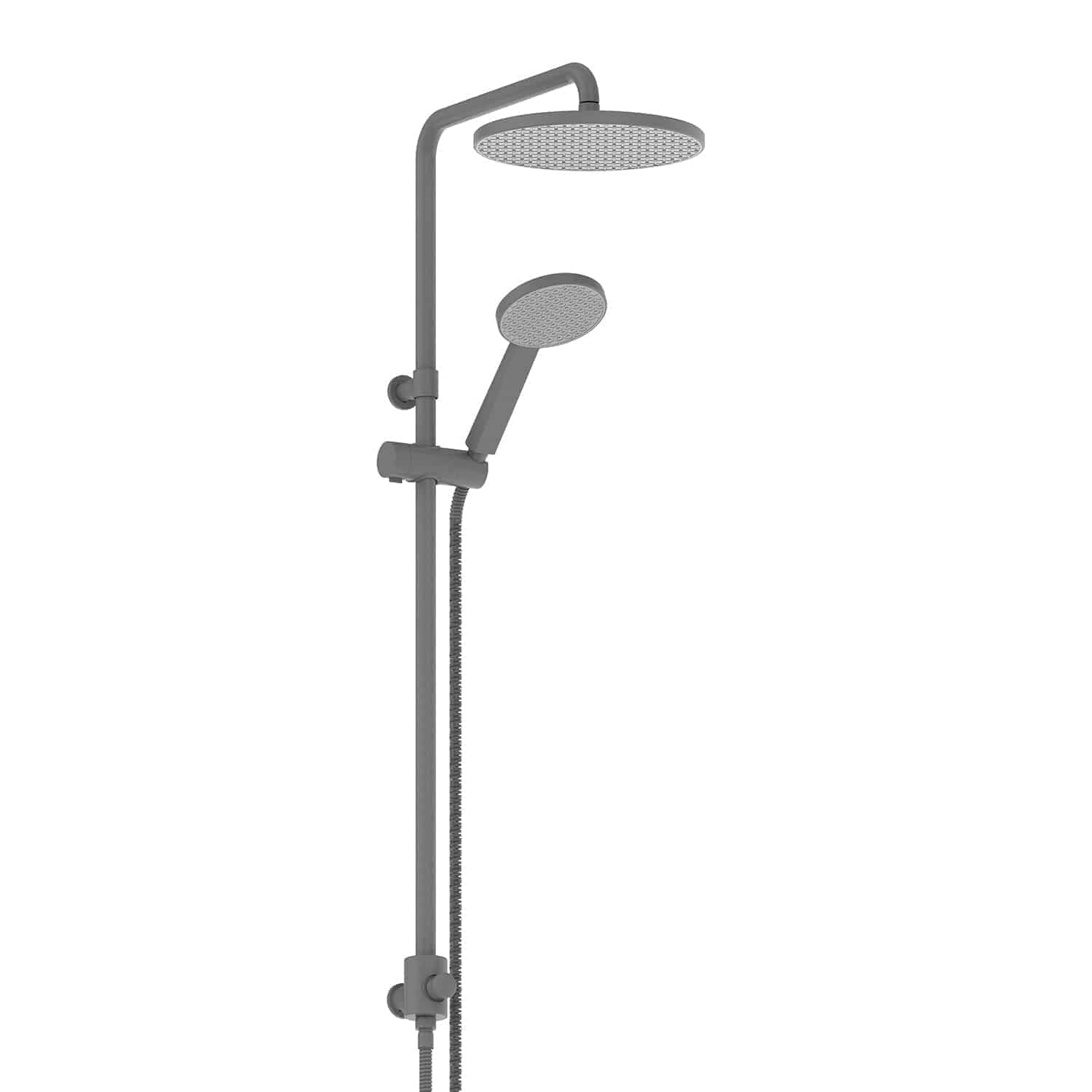 Glide Rainboost Twin Rail Shower