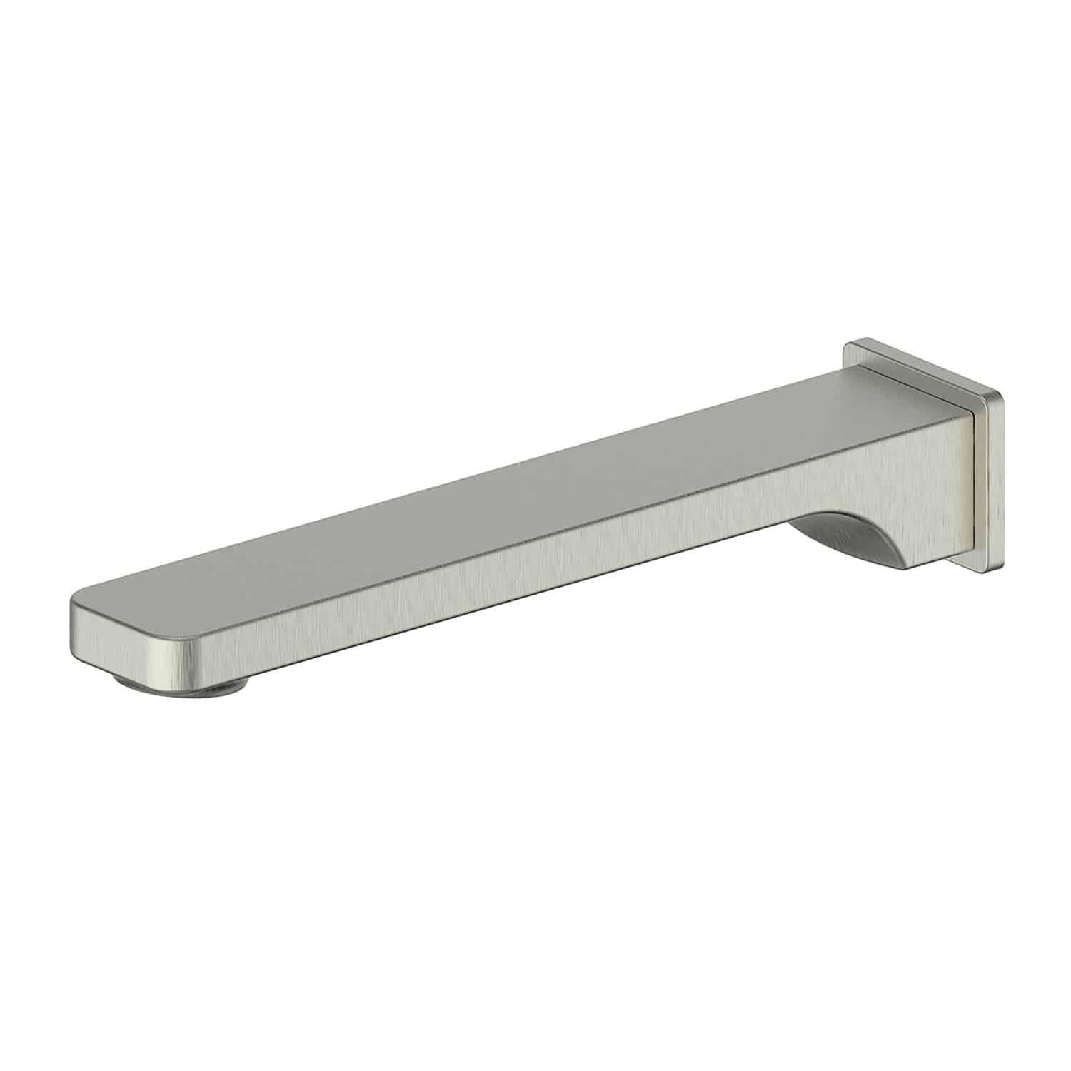 Swept Bath Spout - PVD Brushed Nickel (18601901BN)
