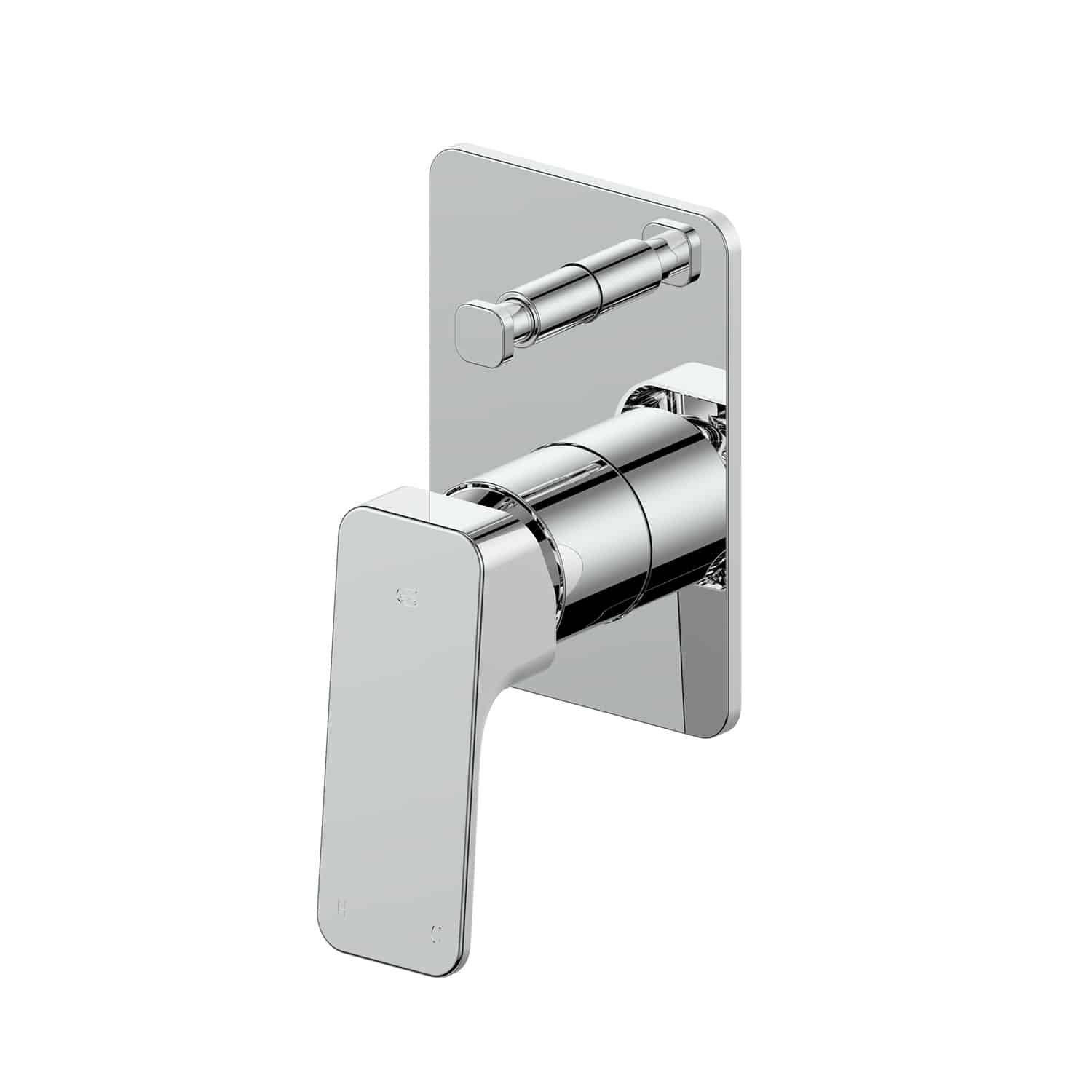 Swept Diverter Shower Mixer - Chrome (18603590)