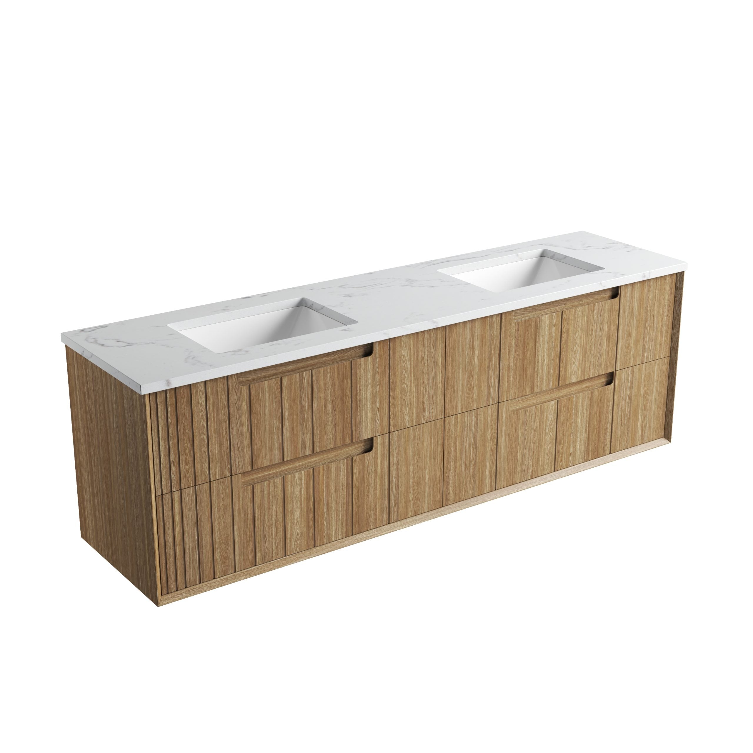 Voulari Framed Wall Hung Vanity - Neche Interiors