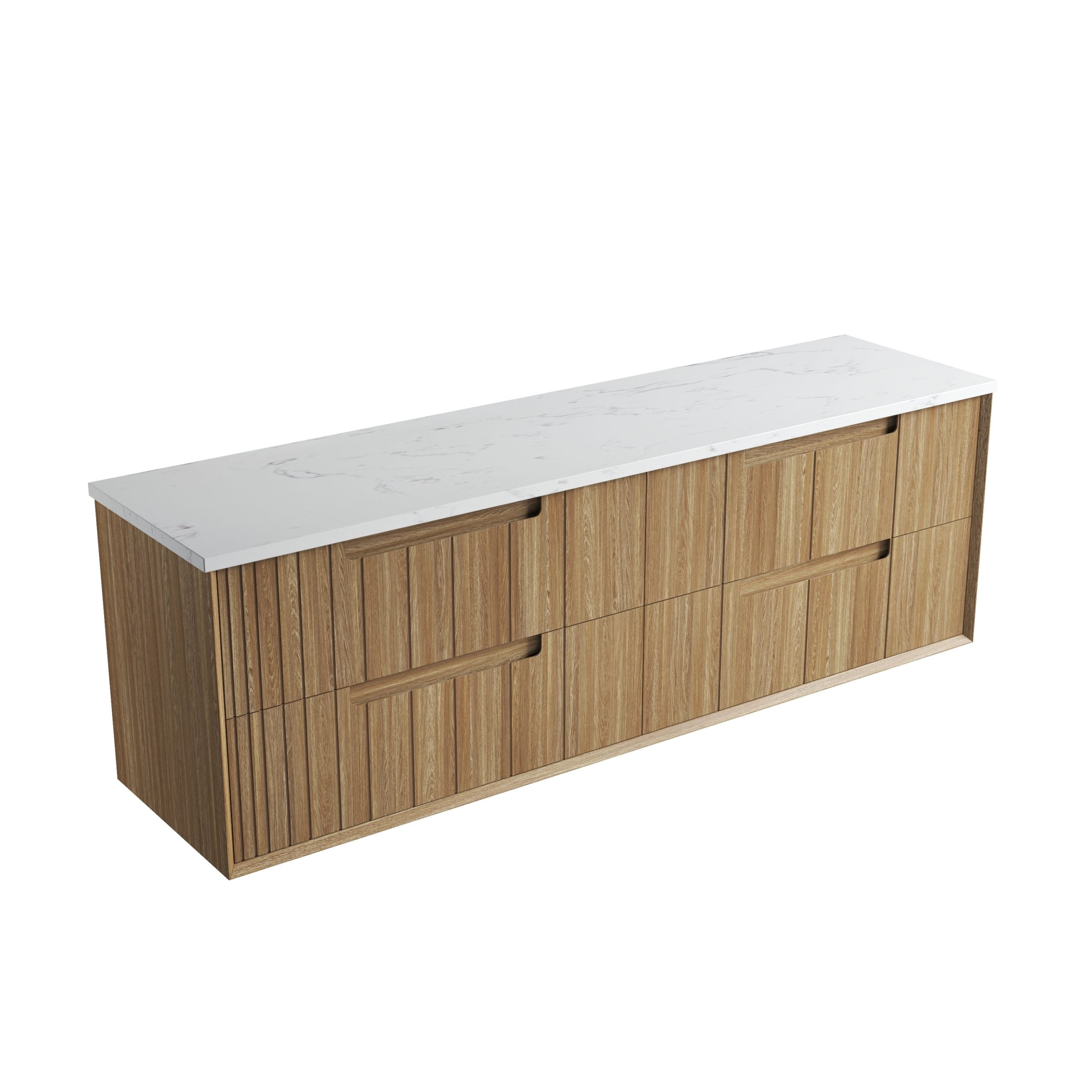 Voulari Framed Wall Hung Vanity - Neche Interiors