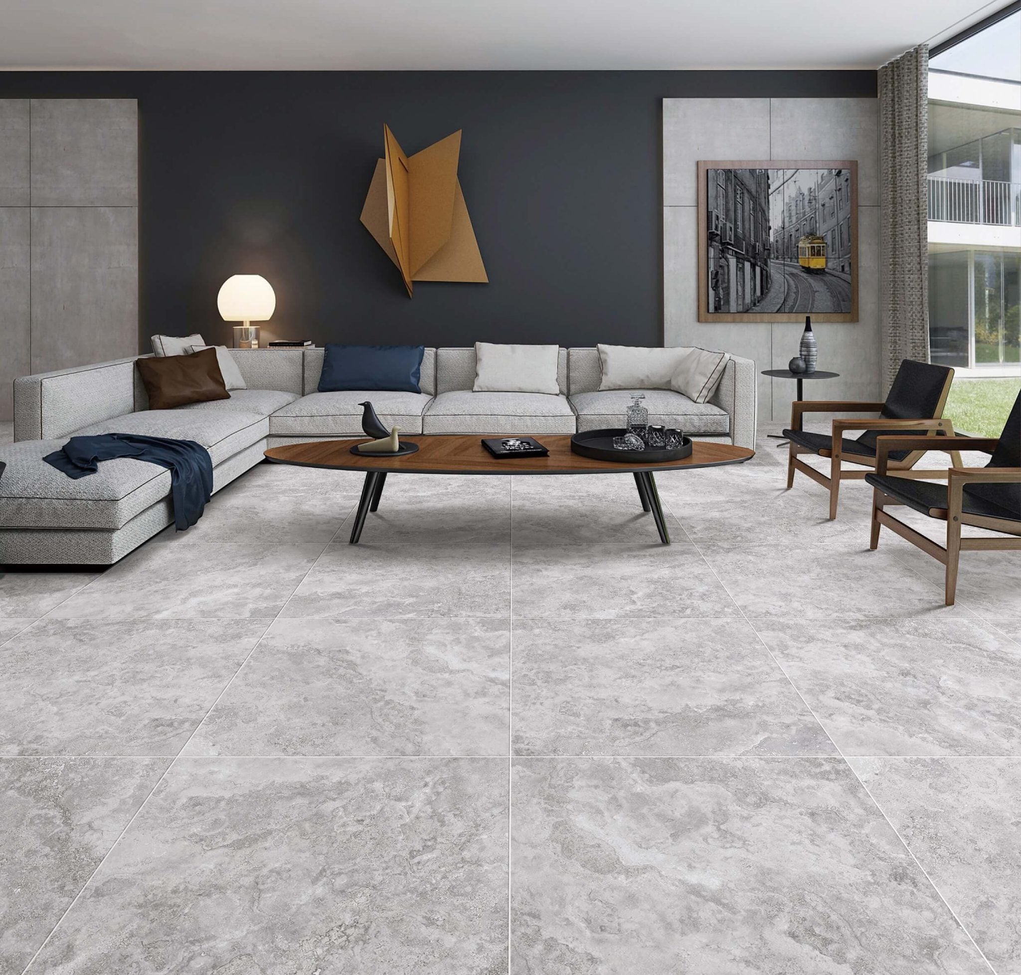 New Travertino Porcelain Tiles