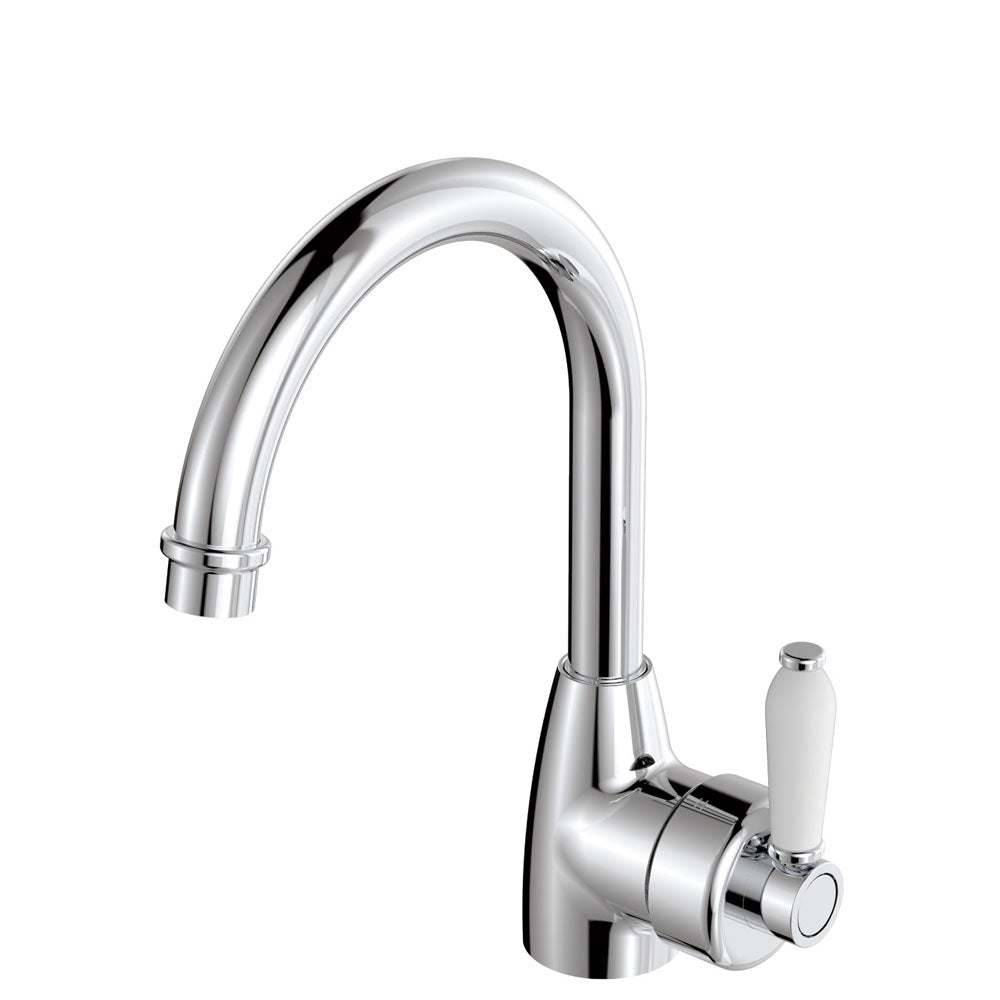 Eleanor Gooseneck Basin Mixer - Neche Interiors