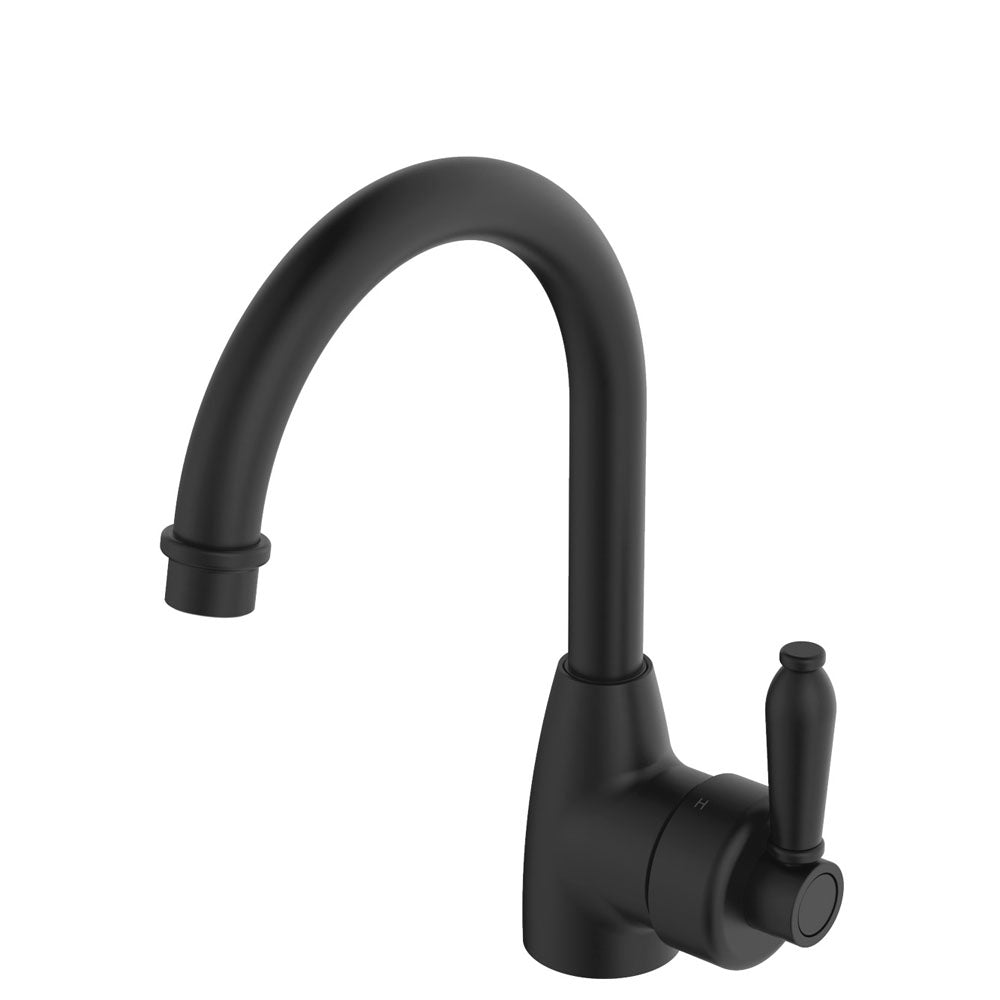 Eleanor Gooseneck Basin Mixer - Neche Interiors