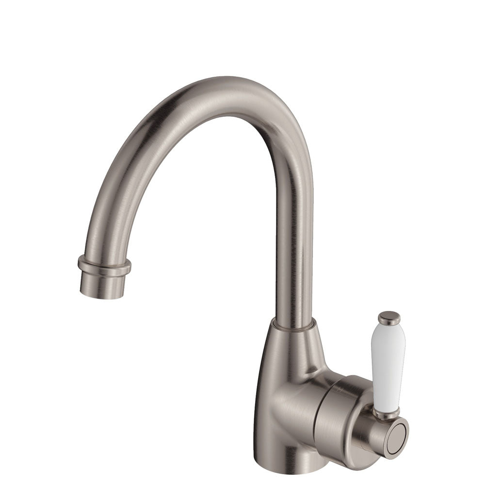 Eleanor Gooseneck Basin Mixer - Neche Interiors