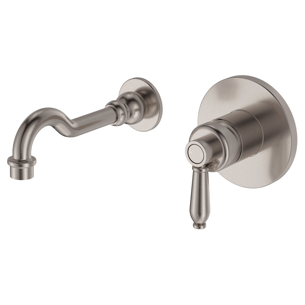 Eleanor Wall Basin/Bath Mixer Set