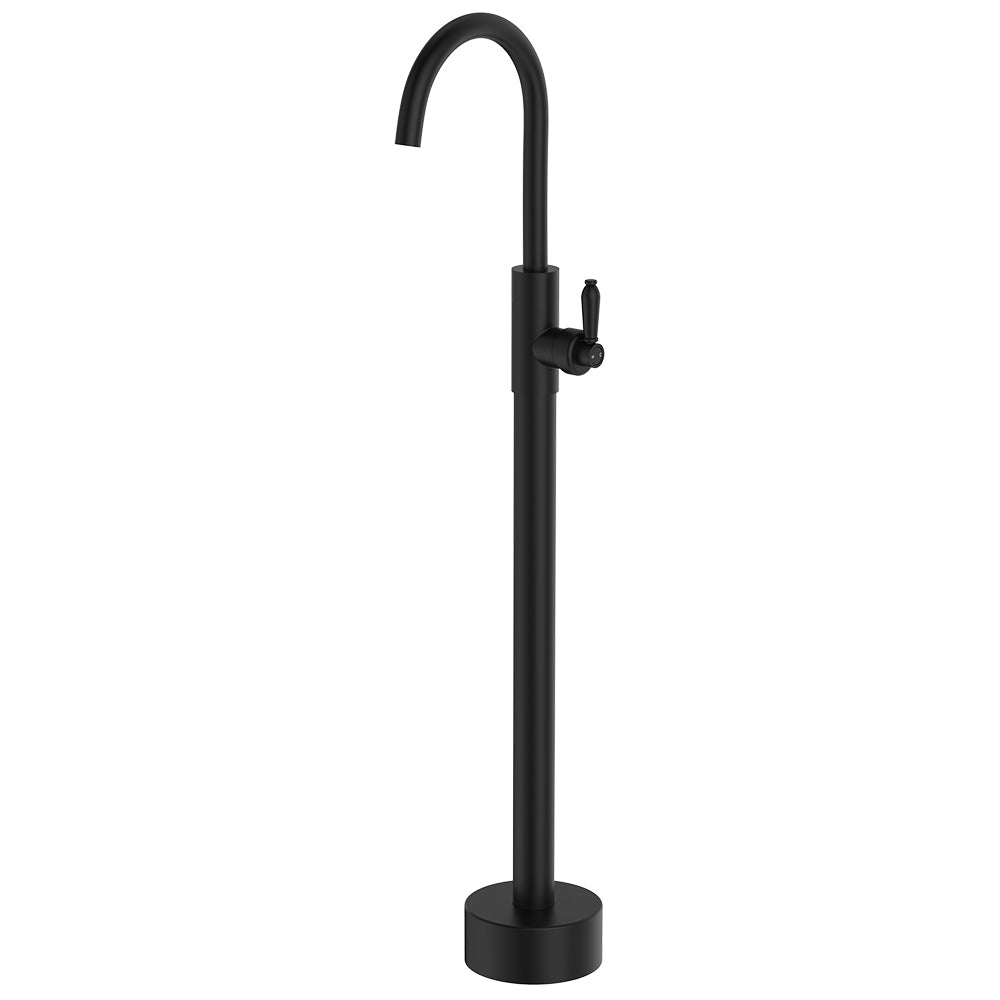 Eleanor Floor Mounted Basin/Bath Mixer - Neche Interiors
