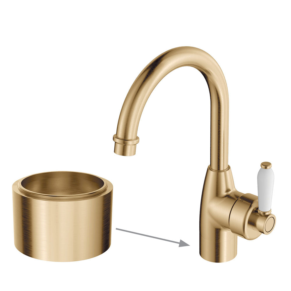 Eleanor 30mm Base Riser For Basin Mixers - Neche Interiors
