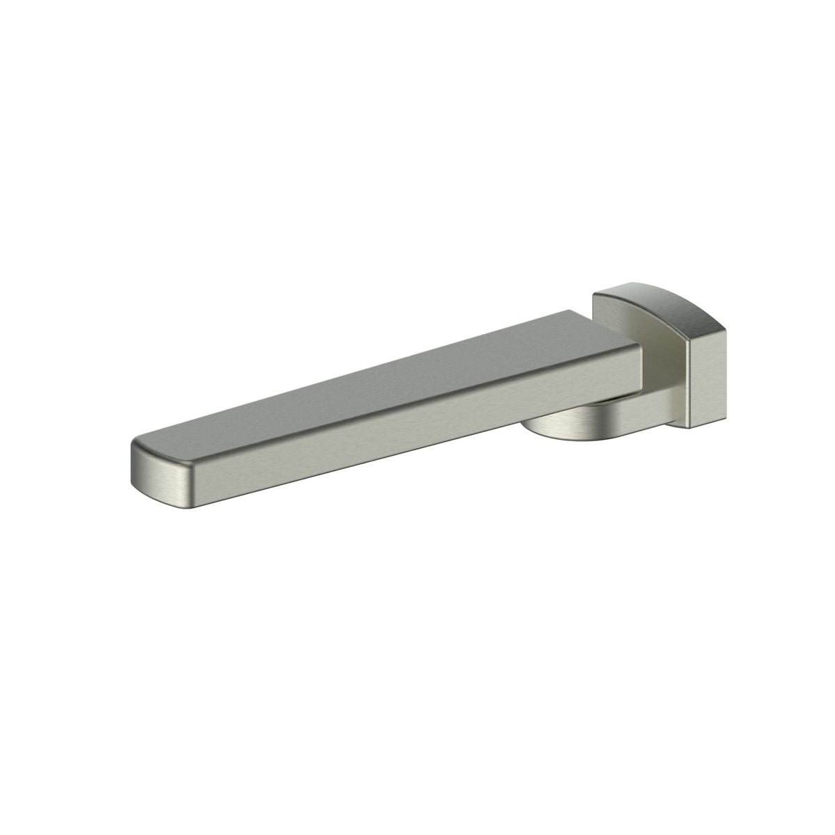 Greens Square Swivel Bath Spout - PVD Brushed Nickel (21577BN)