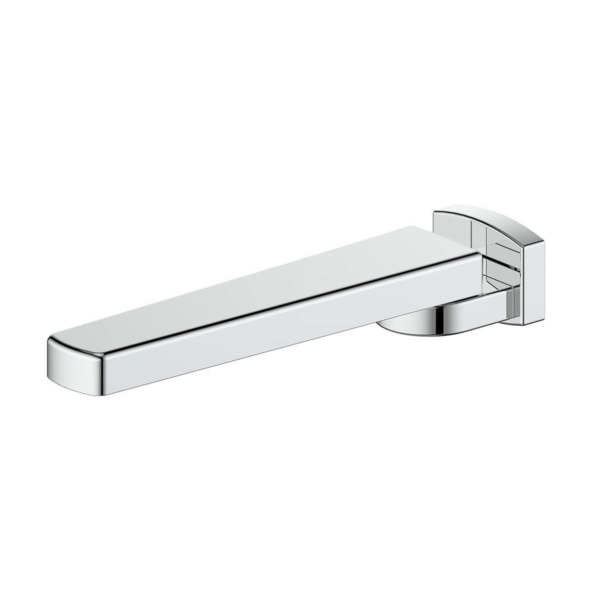 Greens Square Swivel Bath Spout - Chrome (21577CP)
