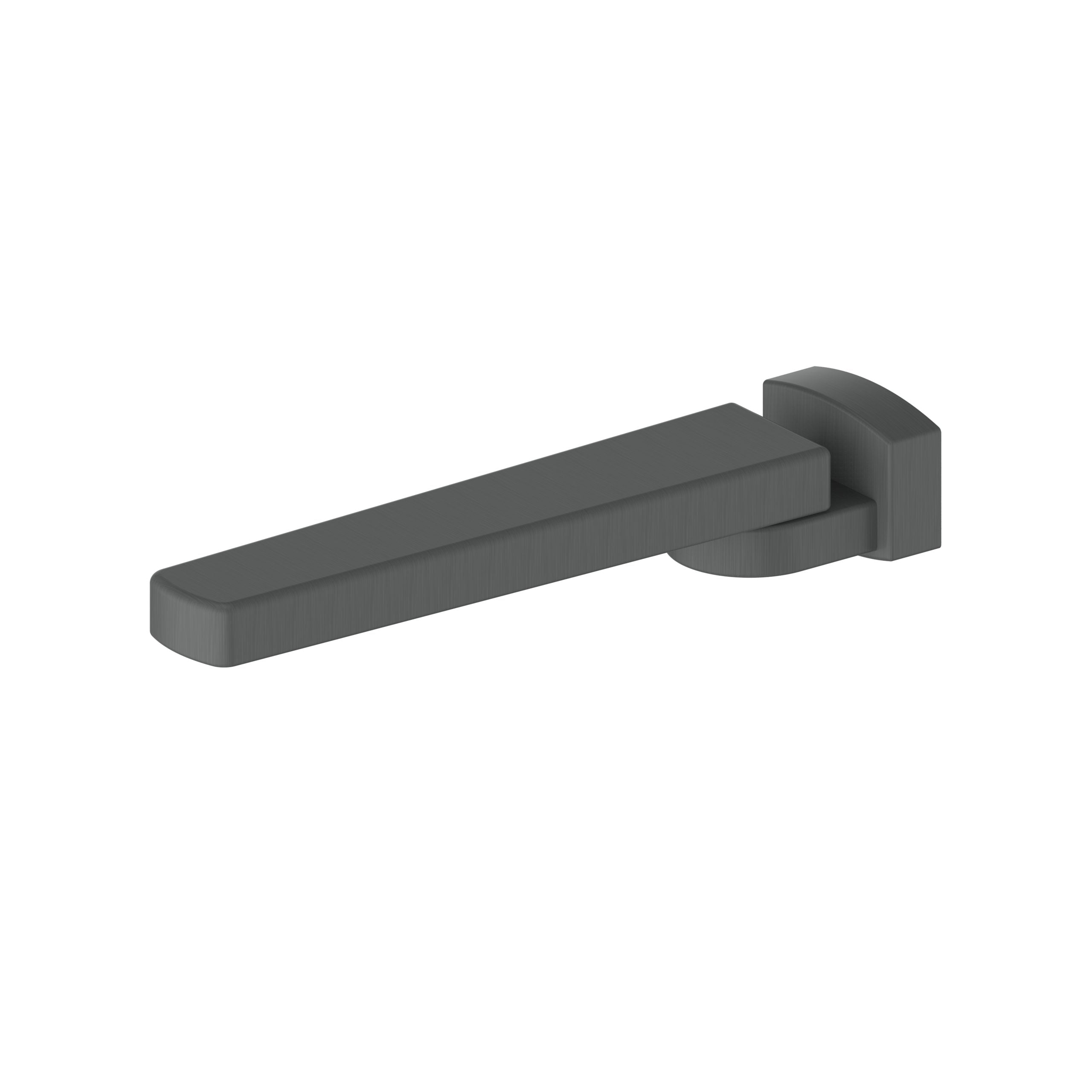 Greens Square Swivel Bath Spout - PVD Gun Metal (21577GM)
