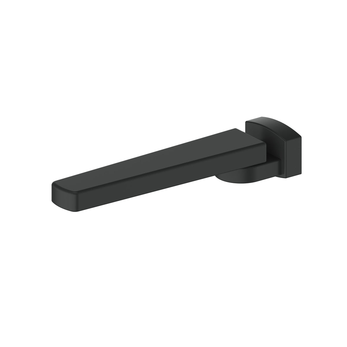 Greens Square Swivel Bath Spout - PVD Matte Black (21577MB)