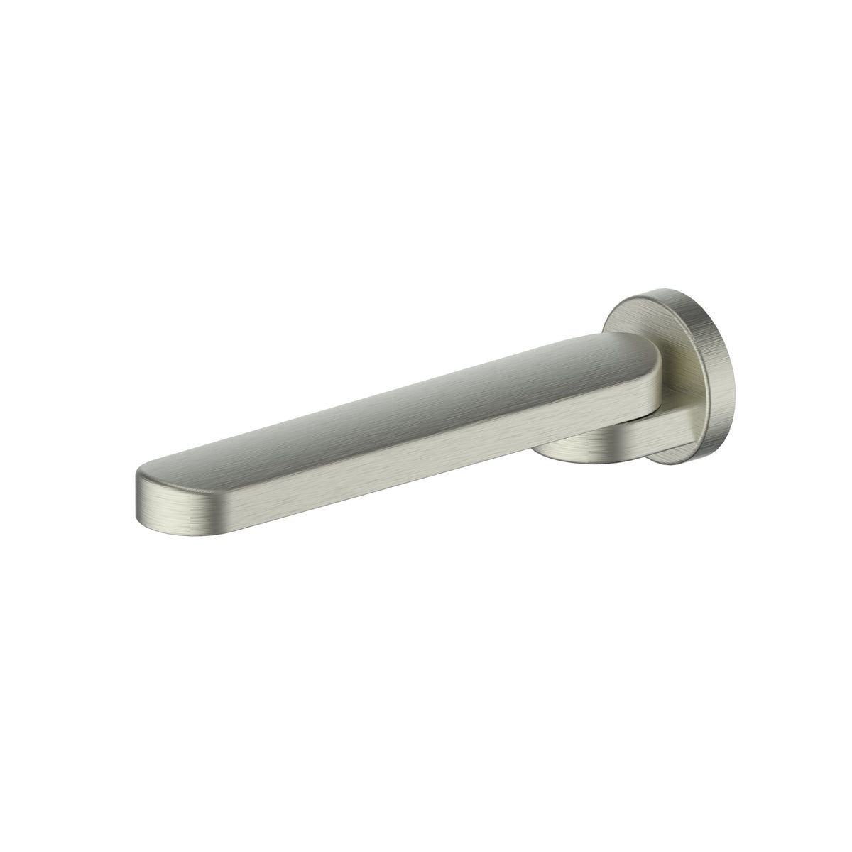 Greens Round Swivel Bath Spout - PVD Brushed Nickel (21777BN)