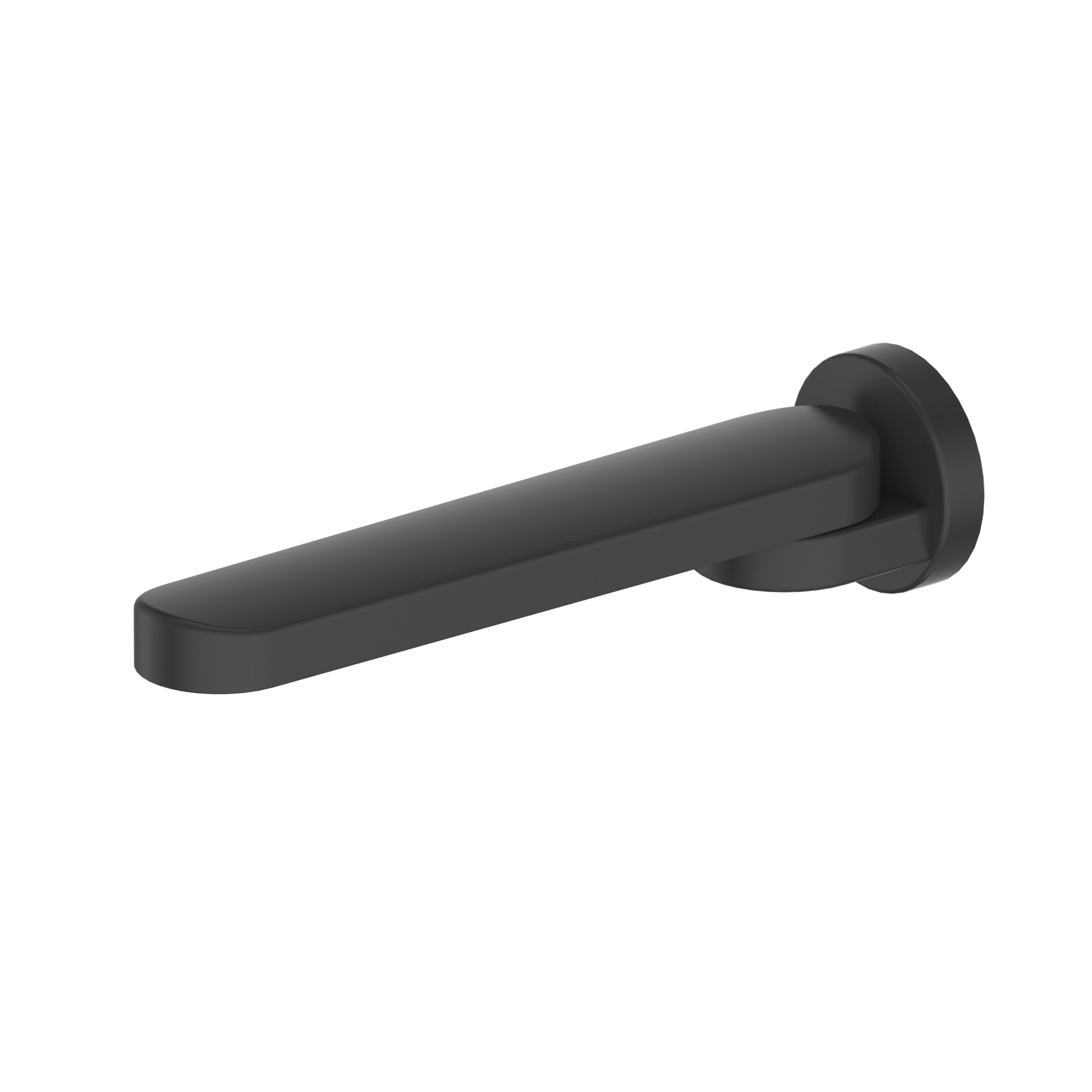 Greens Round Swivel Bath Spout - PVD Matte Black (21777MB)