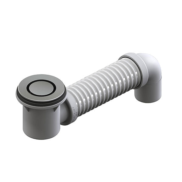 Art Australia 40mm Bath Bend Pop Down with Connector - Chrome