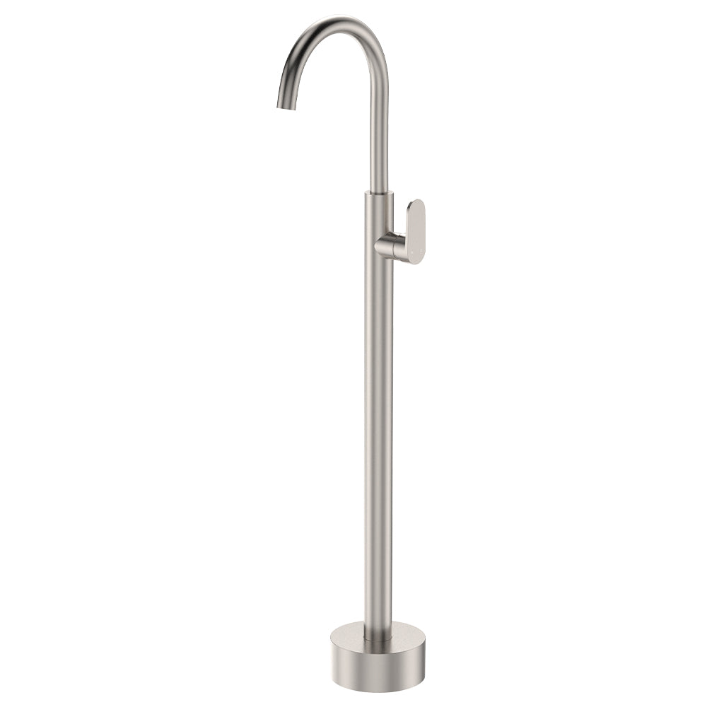 Empire Slim Floor Mounted Basin/Bath Mixer - Neche Interiors