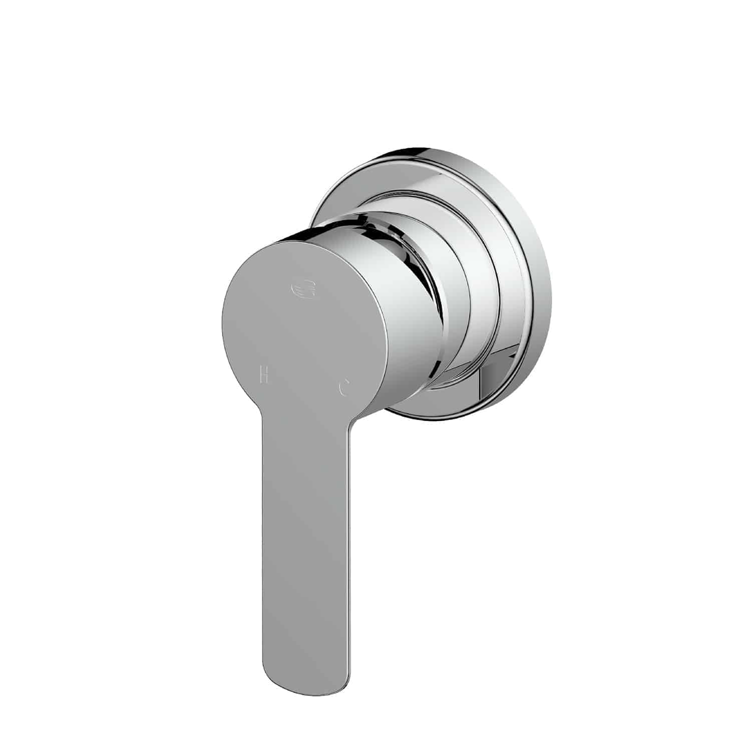 Astro II Shower Mixer Trim Set With Mini Plate