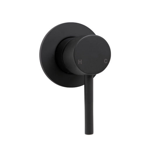 Hustle Wall Mixer, Round Plate