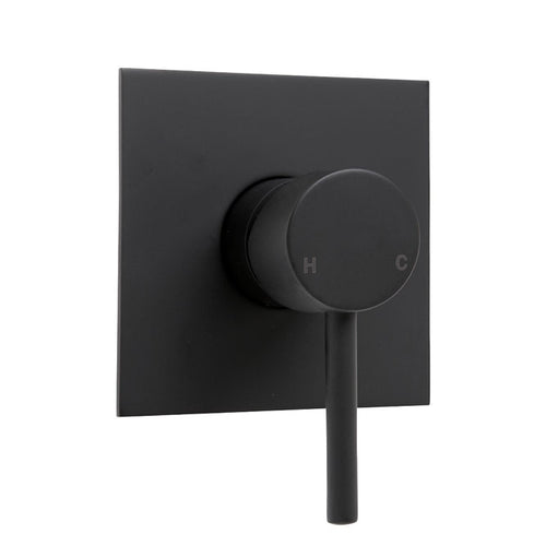 Hustle Wall Mixer, Square Plate