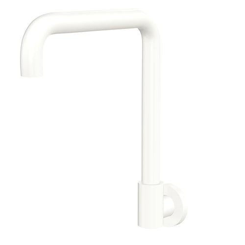 Kaya Squareline Wall Swivel Outlet Set, Matte White