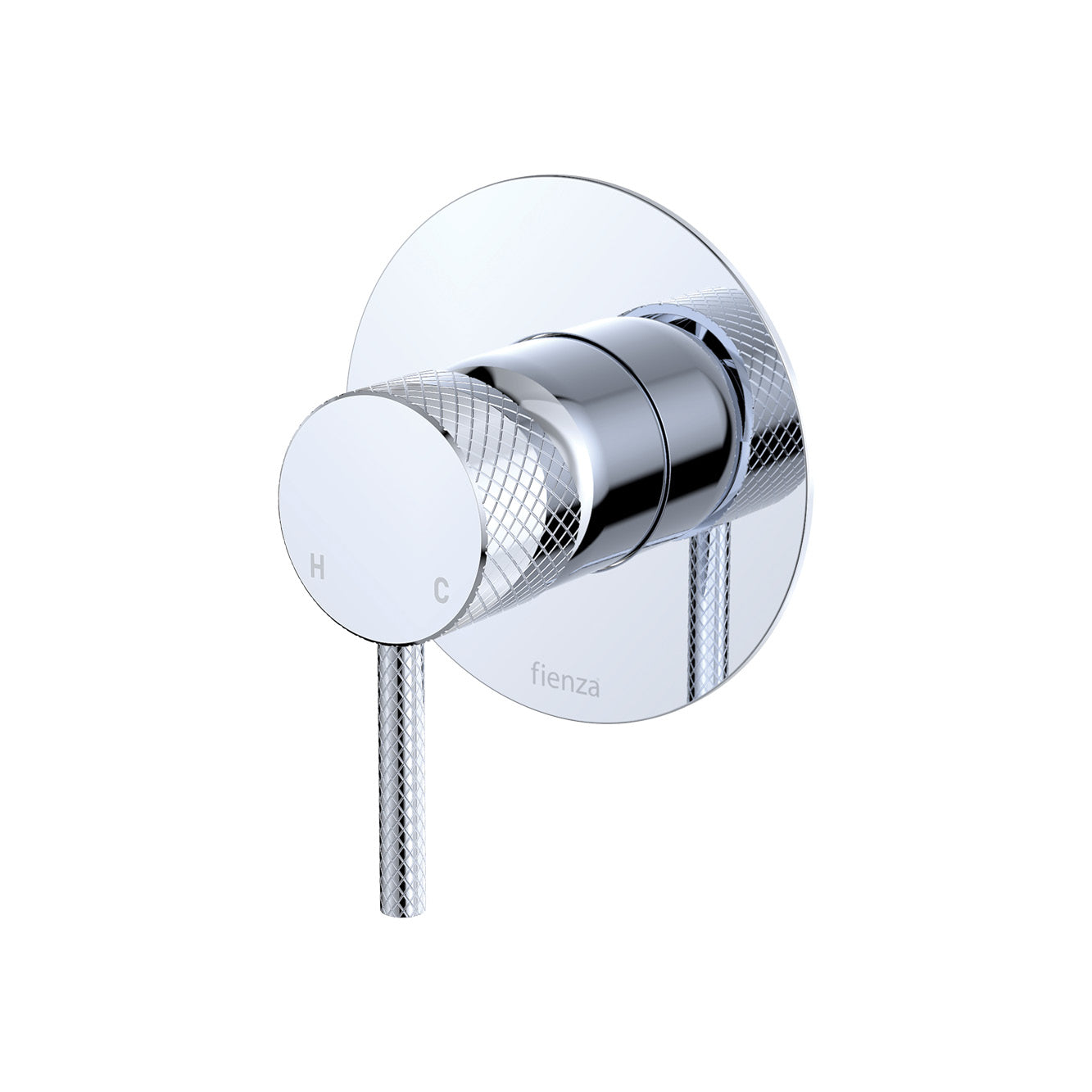 Axle Wall Mixer, Large Round Plate - Neche Interiors