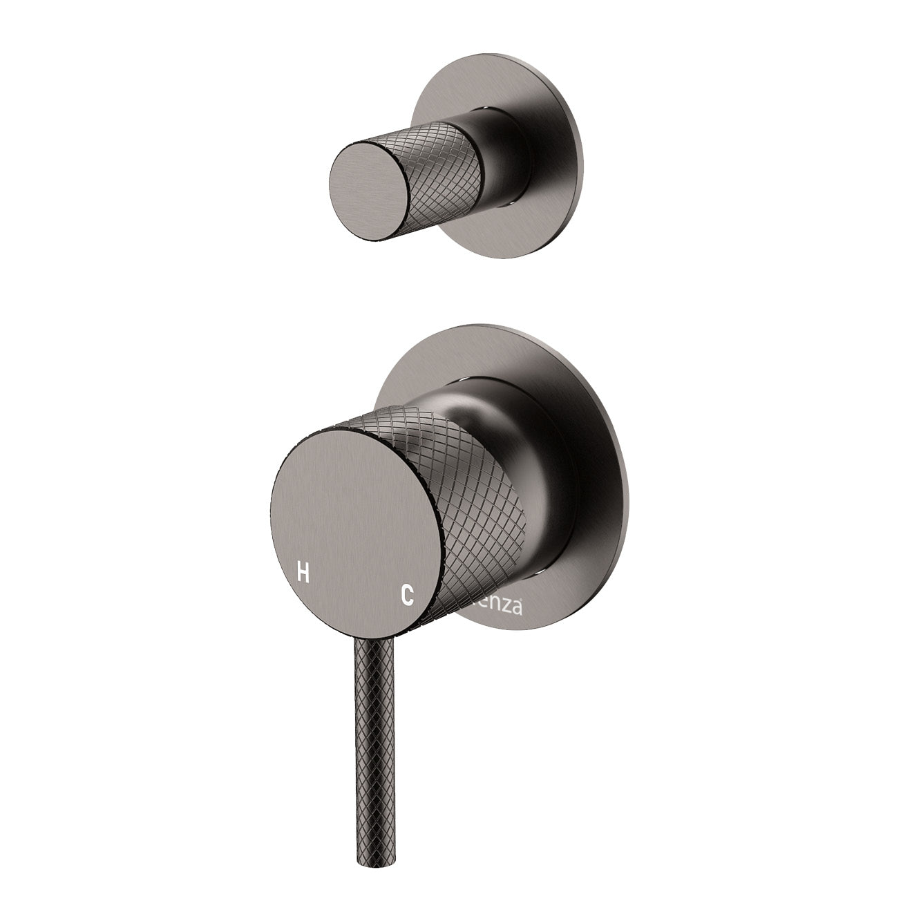 Axle Wall Diverter Mixer, Small Round Plates - Neche Interiors