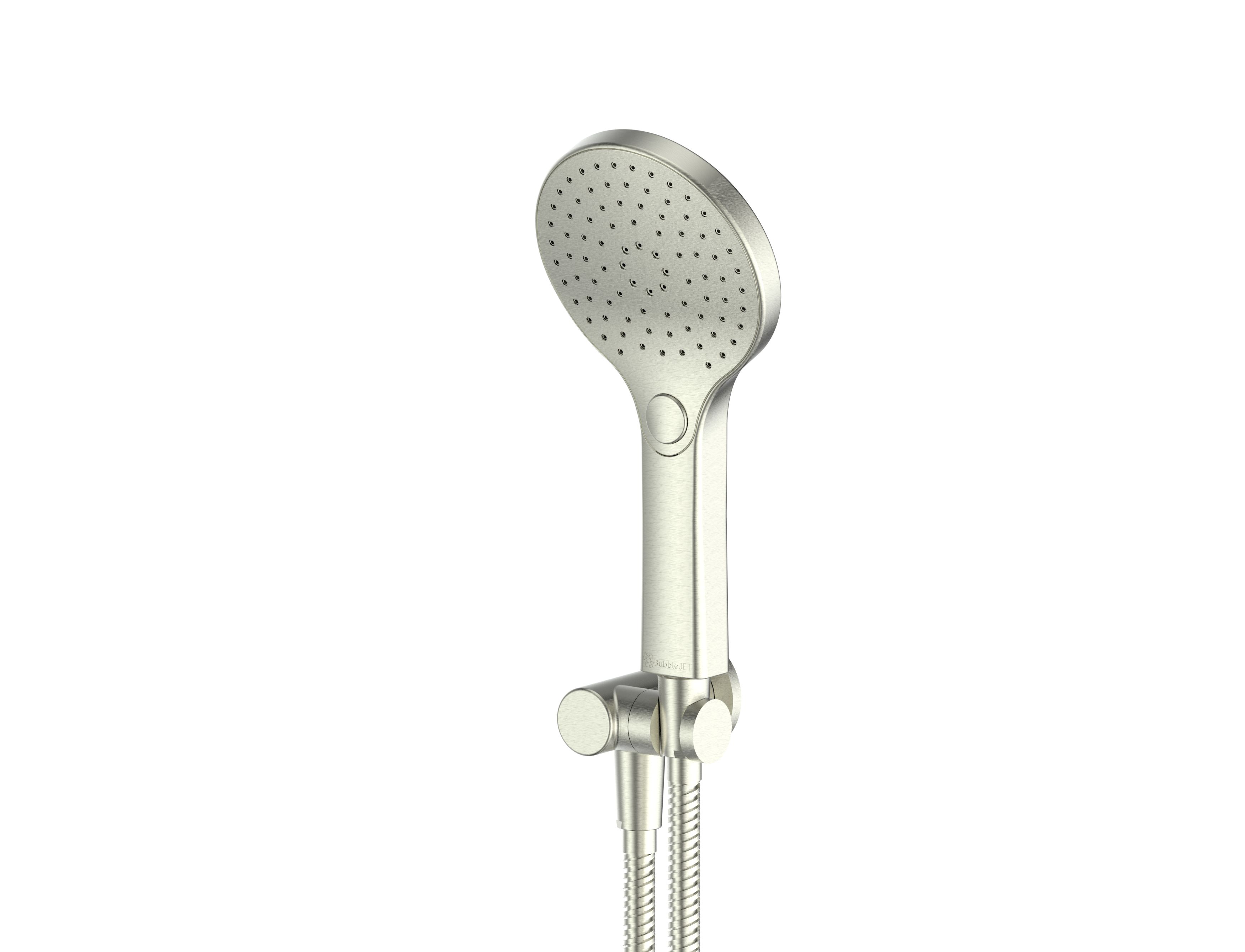 Ashmore Bubblejet Handshower on WOB - PVD Brushed Nickel (238202BN)
