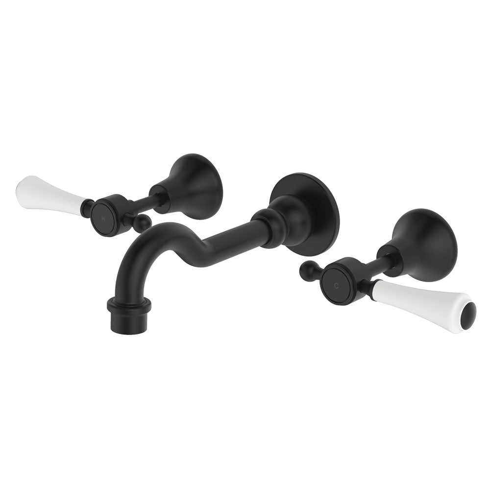 Lillian Lever Basin/Bath Wall Set - Neche Interiors