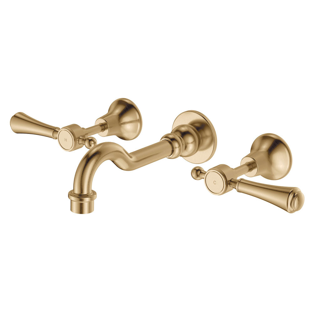 Lillian Lever Basin/Bath Wall Set - Neche Interiors