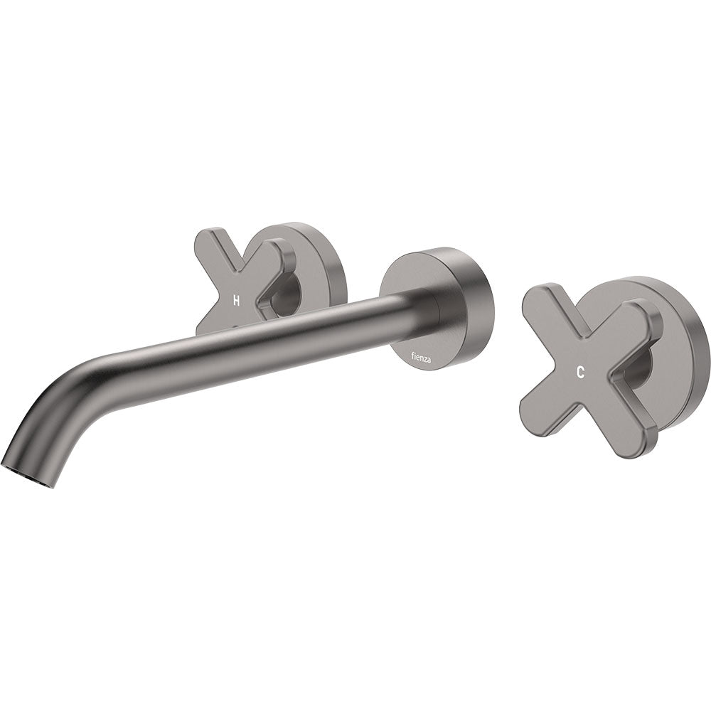 Kaya Wall Set, Cross Taps, 220mm