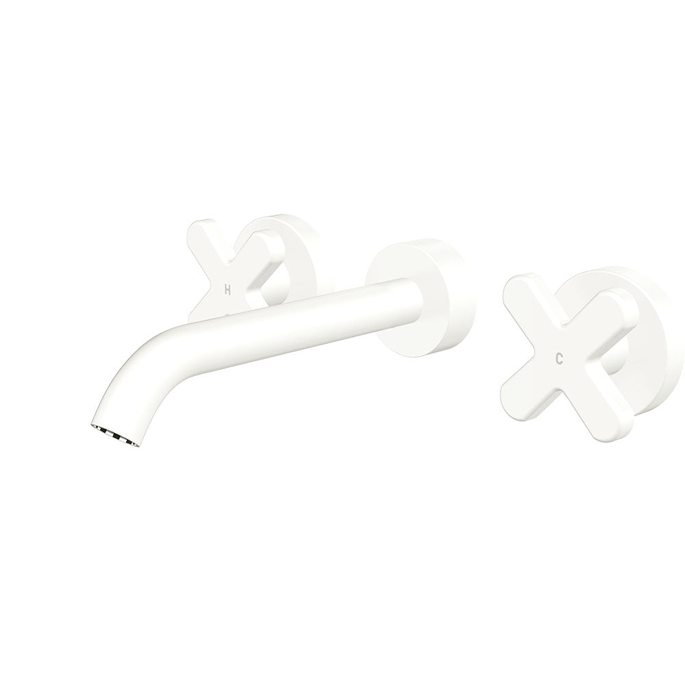 Kaya Wall Set, Cross Taps, 180mm