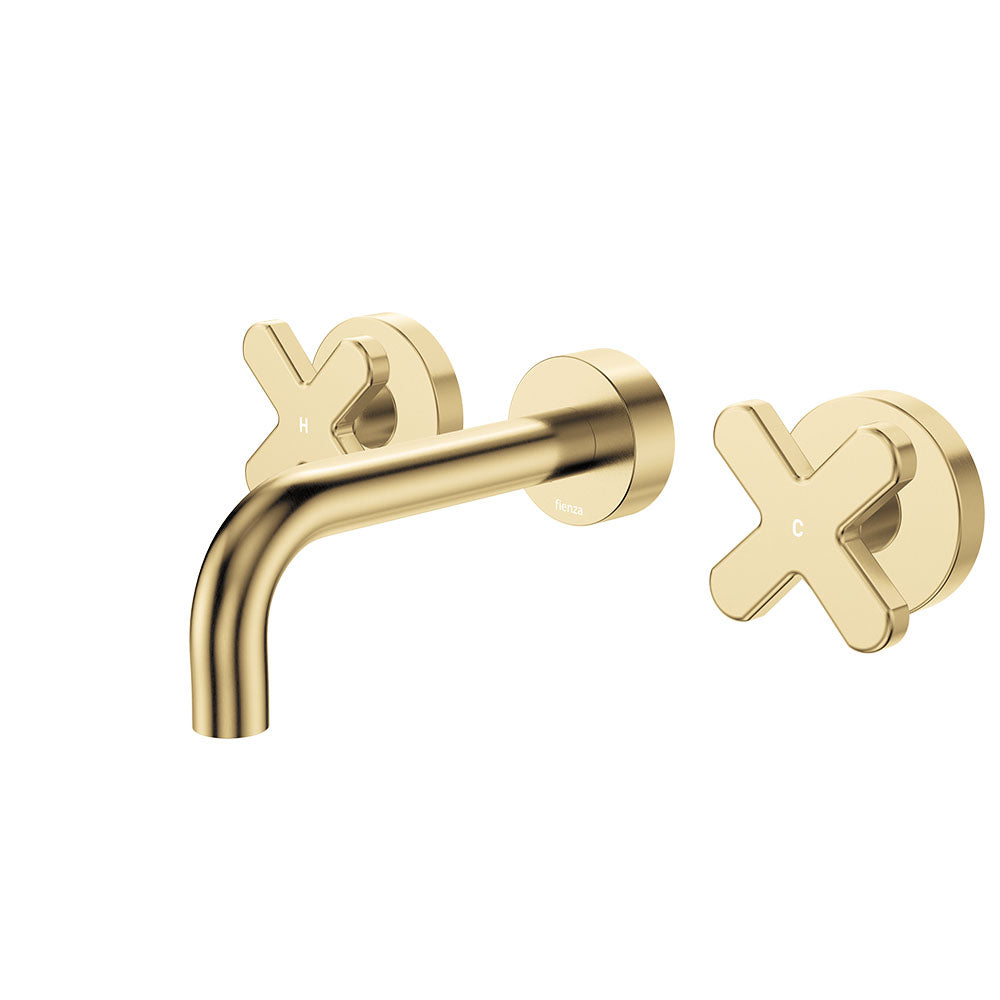 Kaya Wall Set, Cross Taps, 130mm