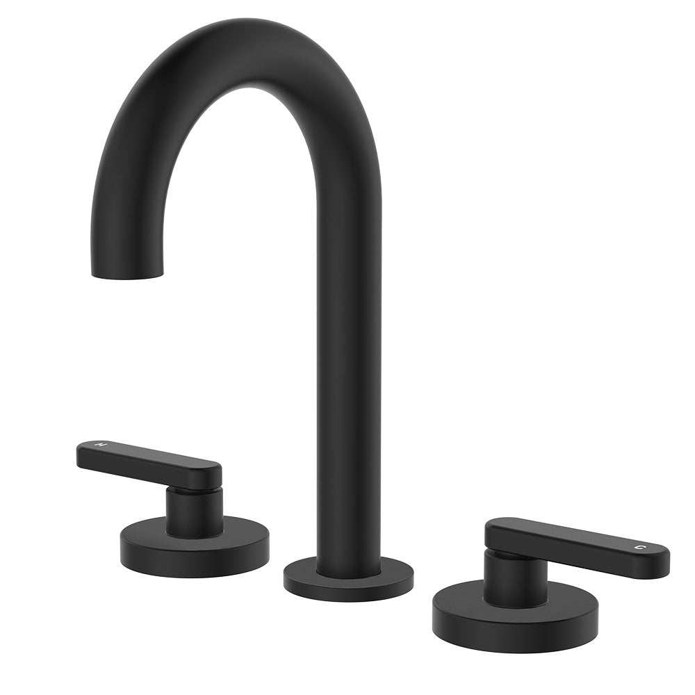 Kaya Round Hob Set, Lever Taps