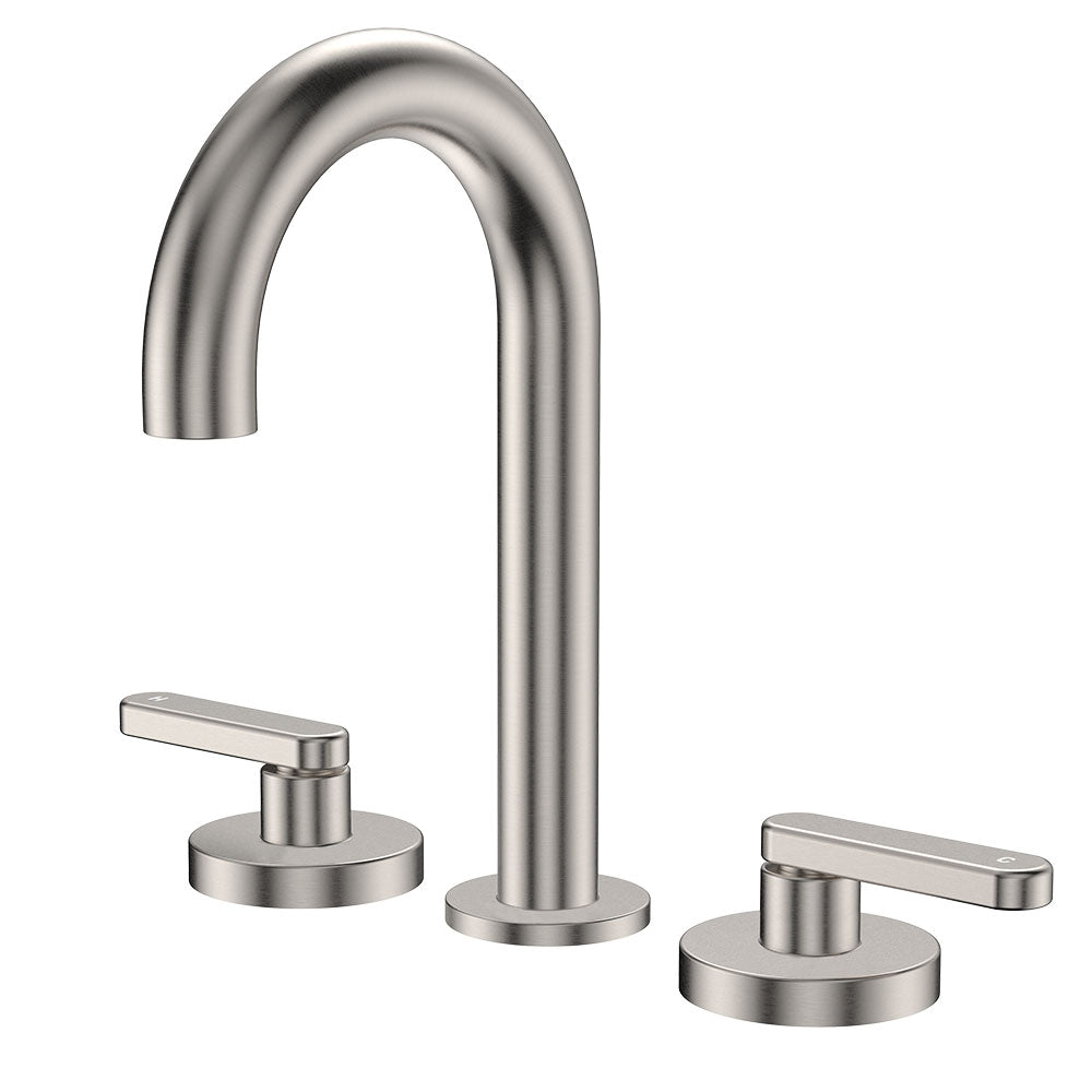 Kaya Round Hob Set, Lever Taps