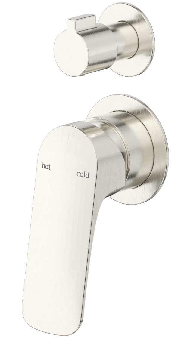 Kaza Shower Mixer Diverter - 2P - TRIM KIT ONLY - Neche Interiors