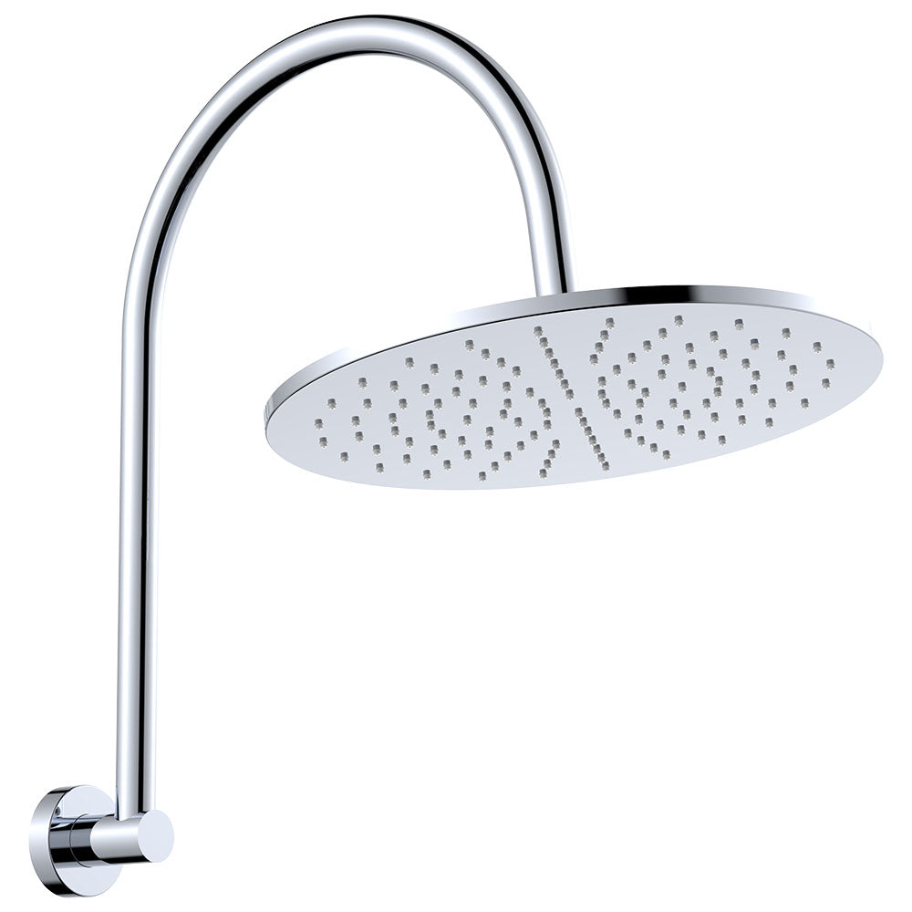 Empire Slim Curved Shower Arm Set